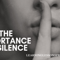 The importance of silence