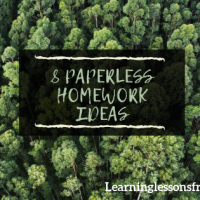 8 paperless homework ideas to save the environment